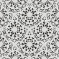 Vector seamless retro pattern background.