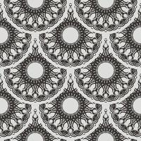 Vector seamless retro pattern background.