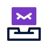 inbox icon for your website design, logo, app, UI. vector