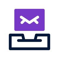 inbox icon for your website design, logo, app, UI. vector