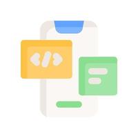 mobile app icon for your website design, logo, app, UI. vector
