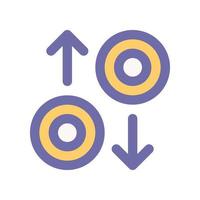 exchange icon for your website design, logo, app, UI. vector
