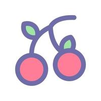 cherry icon for your website design, logo, app, UI. vector