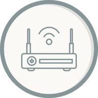 Wifi router Vector Icon