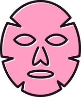 Facial mask Vector Icon