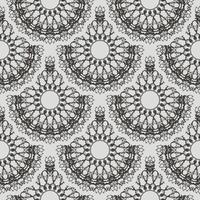 Seamless retro pattern background. Vector illustration