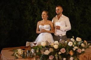 retrato de el recién casados a el presidio foto