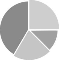 Piechart Vector Icon