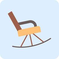 icono de vector de sillas