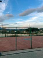 Breathtaking evening view from a proximity stadium photo