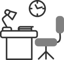 Work place Vector Icon