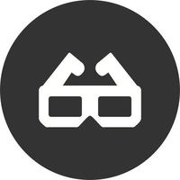 3d Glasses Vector Icon