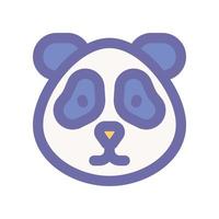 panda icon for your website design, logo, app, UI. vector