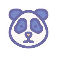 panda icon for your website design, logo, app, UI. vector