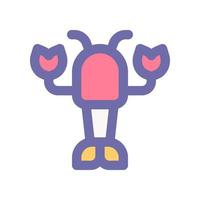 lobster icon for your website design, logo, app, UI. vector