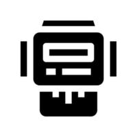 electric meter icon for your website, mobile, presentation, and logo design. vector