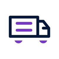 truck icon for your website design, logo, app, UI. vector