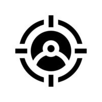 target icon for your website, mobile, presentation, and logo design. vector