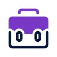 briefcase icon for your website design, logo, app, UI. vector