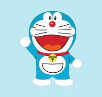 doraemon ilustración gratis vector