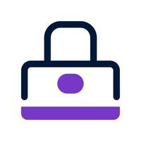 lock icon for your website, mobile, presentation, and logo design. vector