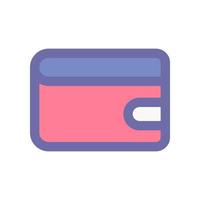 wallet icon for your website design, logo, app, UI. vector