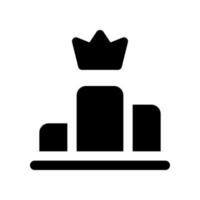 podium icon for your website design, logo, app, UI. vector