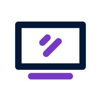 monitor icon for your website design, logo, app, UI. vector