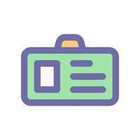 id card icon for your website design, logo, app, UI. vector