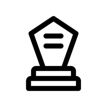 trophy icon for your website design, logo, app, UI. vector
