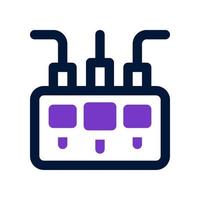fuse box icon for your website, mobile, presentation, and logo design. vector