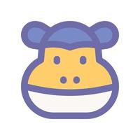 monkey icon for your website design, logo, app, UI. vector
