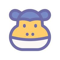 monkey icon for your website design, logo, app, UI. vector