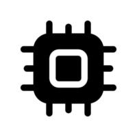 cpu icon for your website design, logo, app, UI. vector