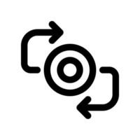 exchange icon for your website design, logo, app, UI. vector