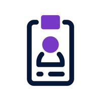 id carde icon for your website design, logo, app, UI. vector