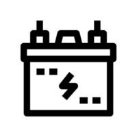 accu battery icon for your website, mobile, presentation, and logo design. vector