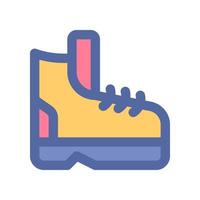 boot icon for your website design, logo, app, UI. vector