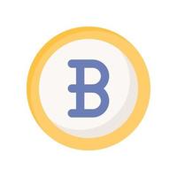 bitcoin icon for your website design, logo, app, UI. vector