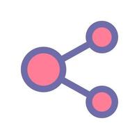 sharing icon for your website design, logo, app, UI. vector