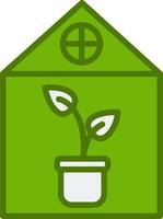 Greenhouse Vector Icon