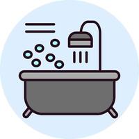 Bathtub Vector Icon