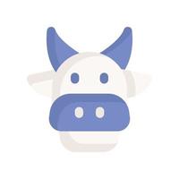 vaca icono para tu sitio web diseño, logo, aplicación, ui vector