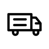 truck icon for your website design, logo, app, UI. vector