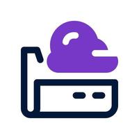 cloud icon for your website design, logo, app, UI. vector