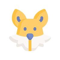fox icon for your website design, logo, app, UI. vector