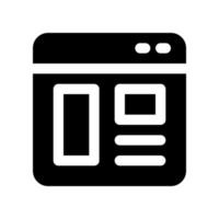 wireframe icon for your website design, logo, app, UI. vector