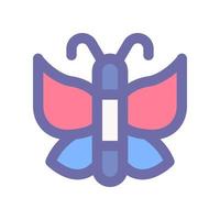 mariposa icono para tu sitio web diseño, logo, aplicación, ui vector