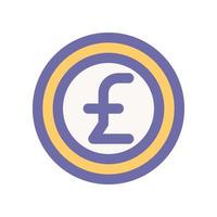 pound sterling icon for your website design, logo, app, UI. vector