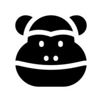 monkey icon for your website design, logo, app, UI. vector